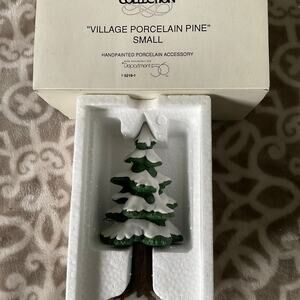 Christmas village‎ porcelain pine department 56 new unused